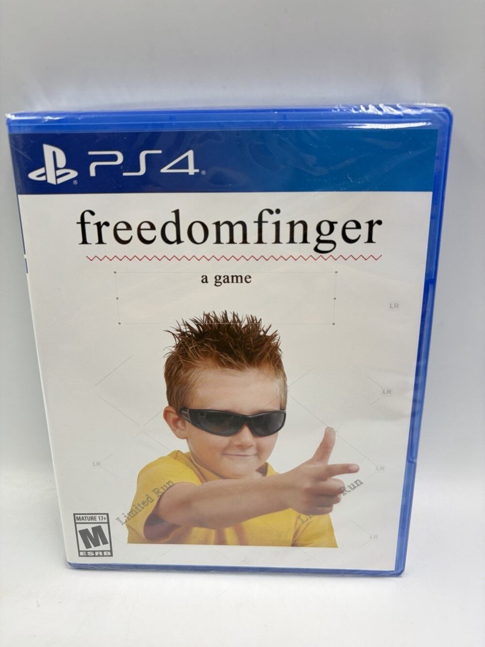 Limited Run Games #378 Freedom Finger PS4 Playstation 4 Region Free - NEW